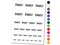 Believe in Yours-elf Yourself Christmas Teacher Student School Temporary Tattoo Water Resistant Fake Body Art Set Collection